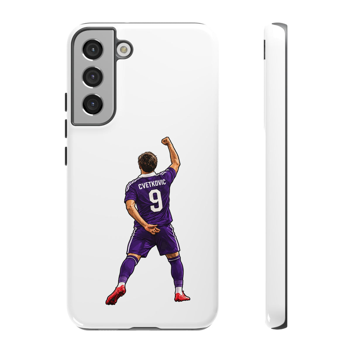"Cvetkovic" Phone Case "Wit / Mauve"