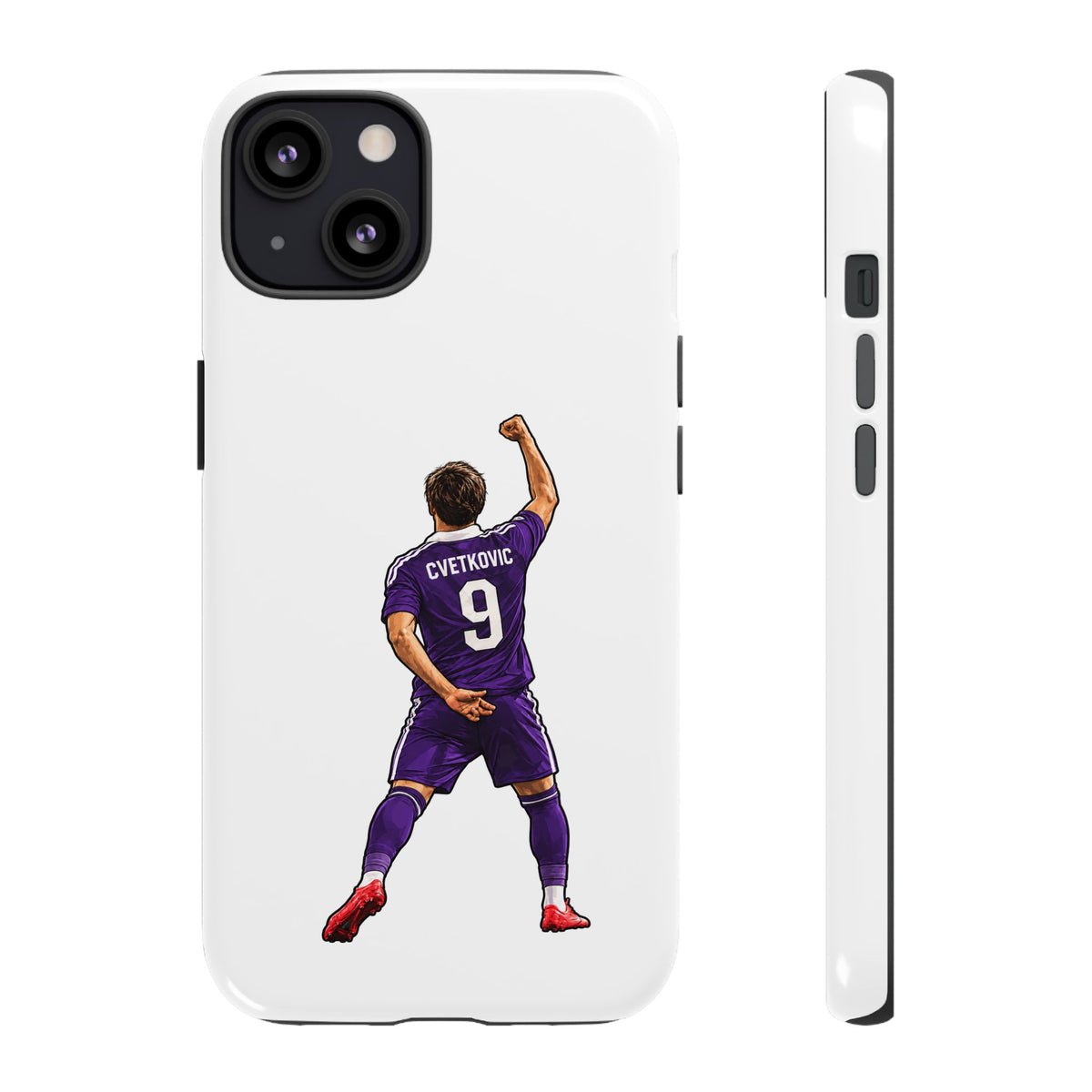 "Cvetkovic" Phone Case "Wit / Mauve"
