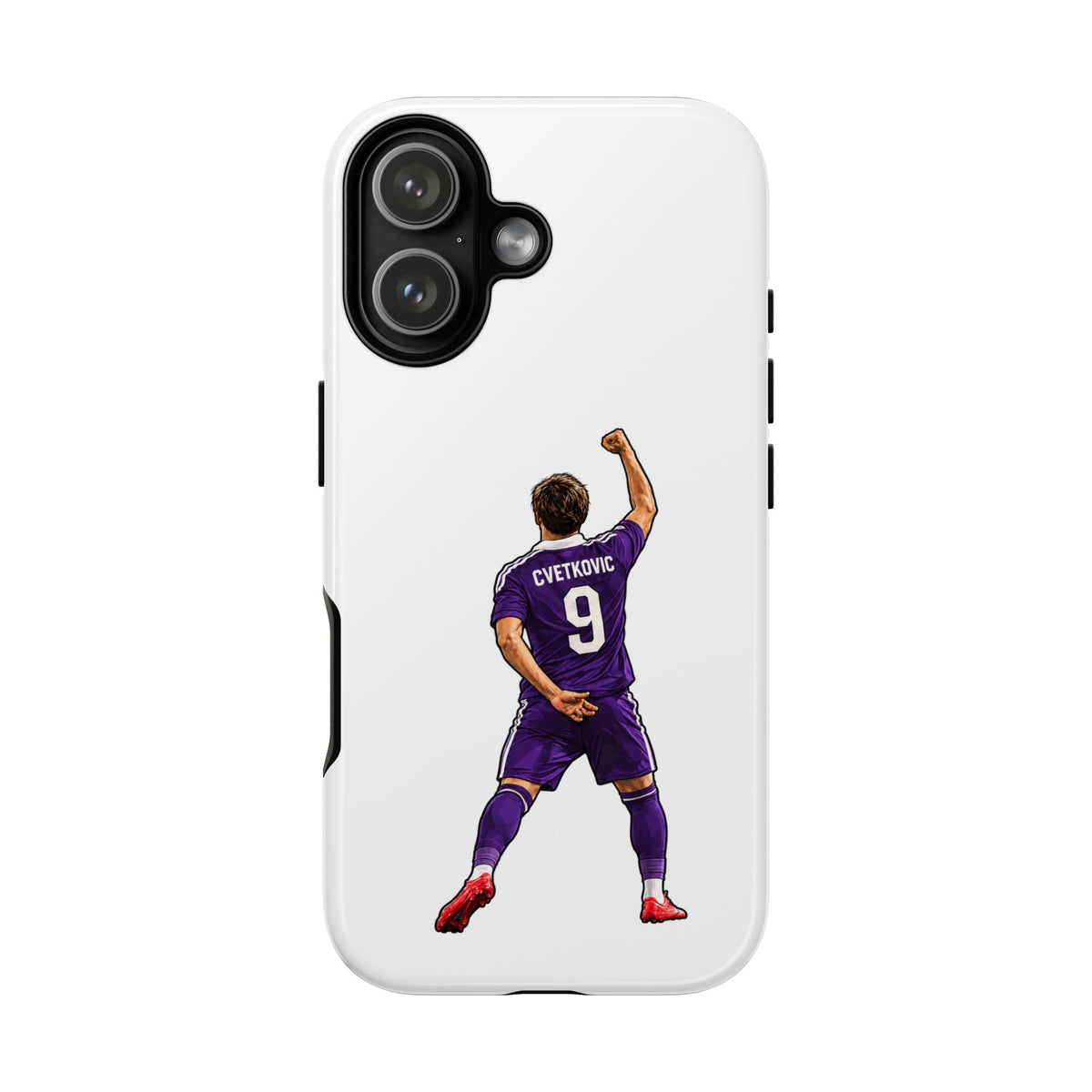 "Cvetkovic" Phone Case "Wit / Mauve"