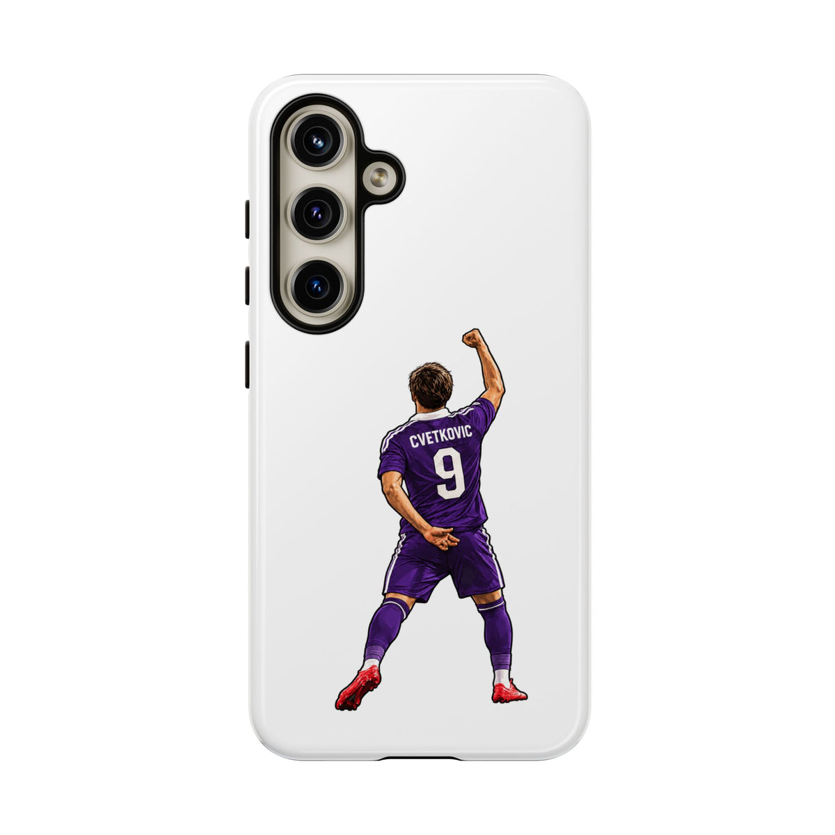 "Cvetkovic" Phone Case "Wit / Mauve"