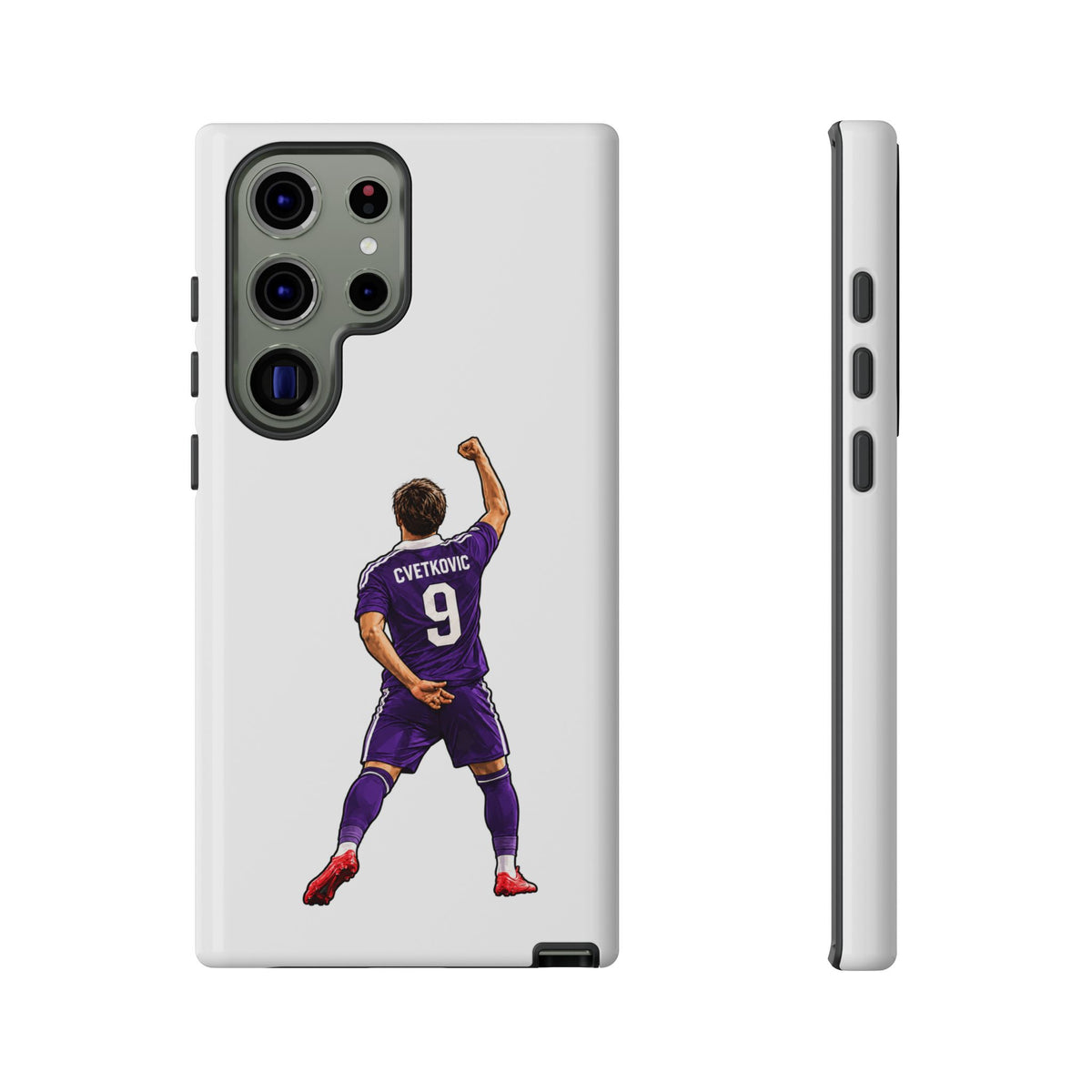 "Cvetkovic" Phone Case "Wit / Mauve"