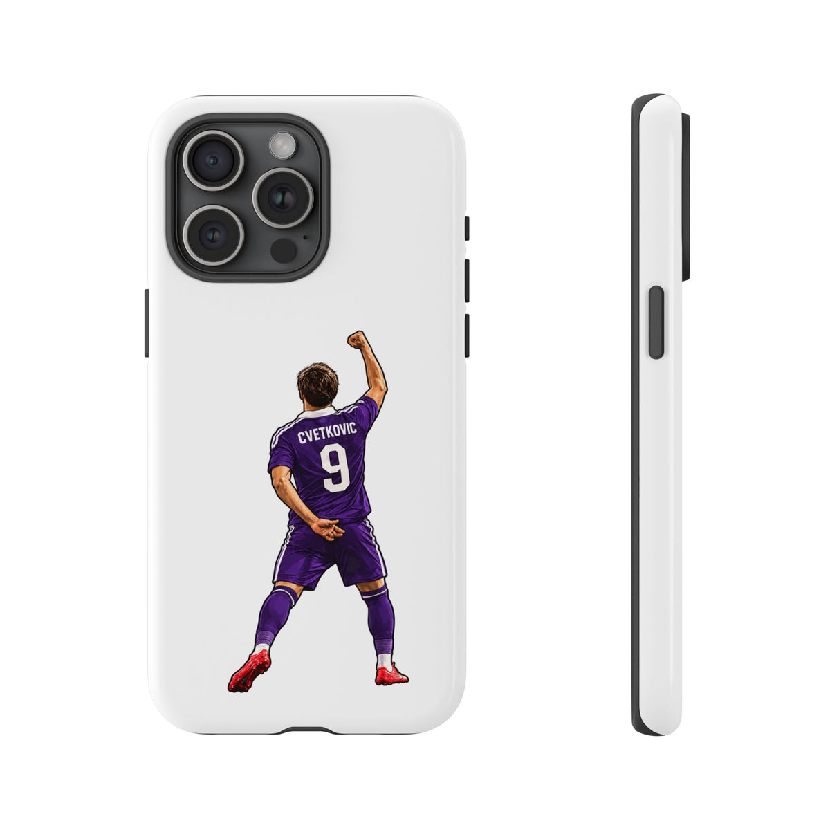 "Cvetkovic" Phone Case "Wit / Mauve"