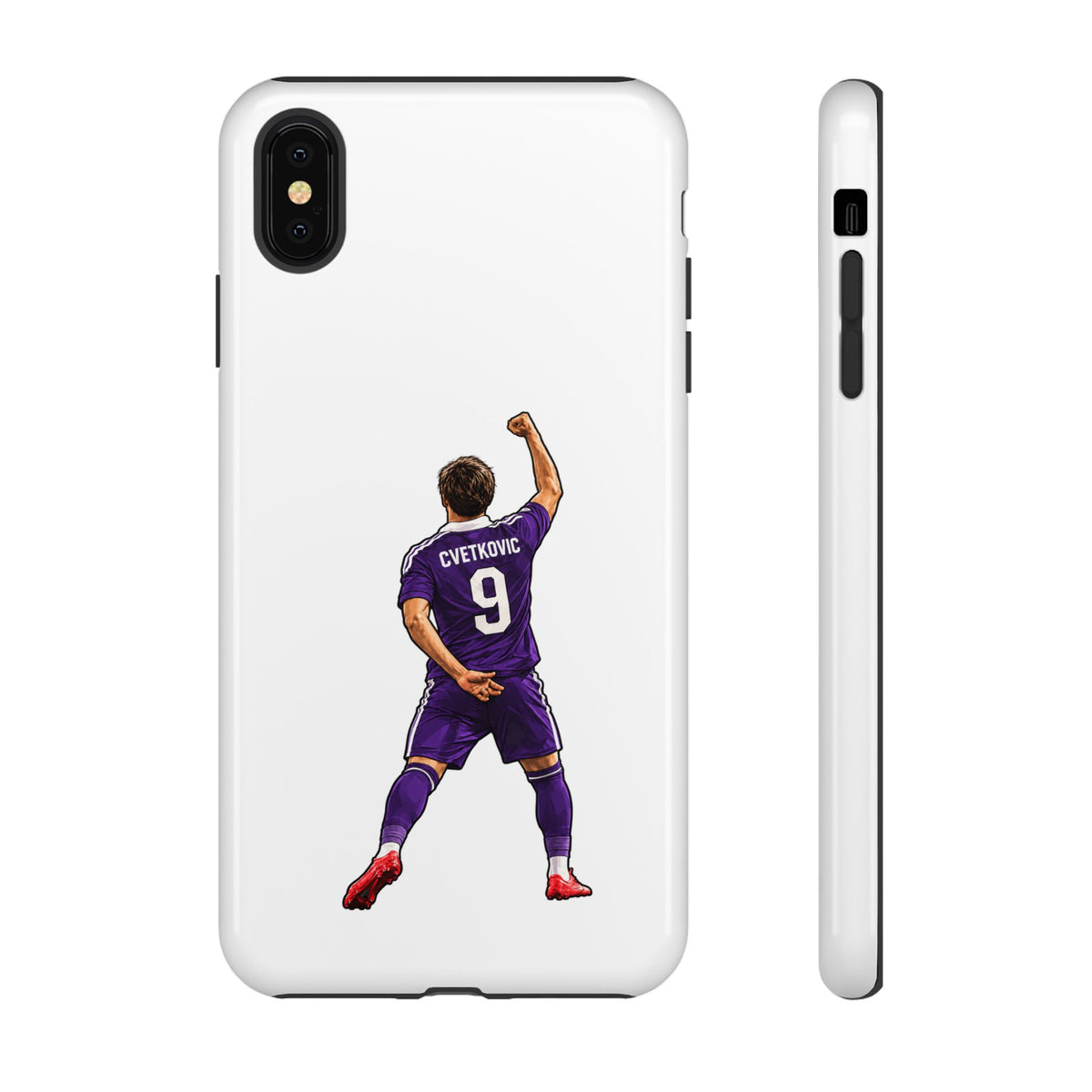 "Cvetkovic" Phone Case "Wit / Mauve"