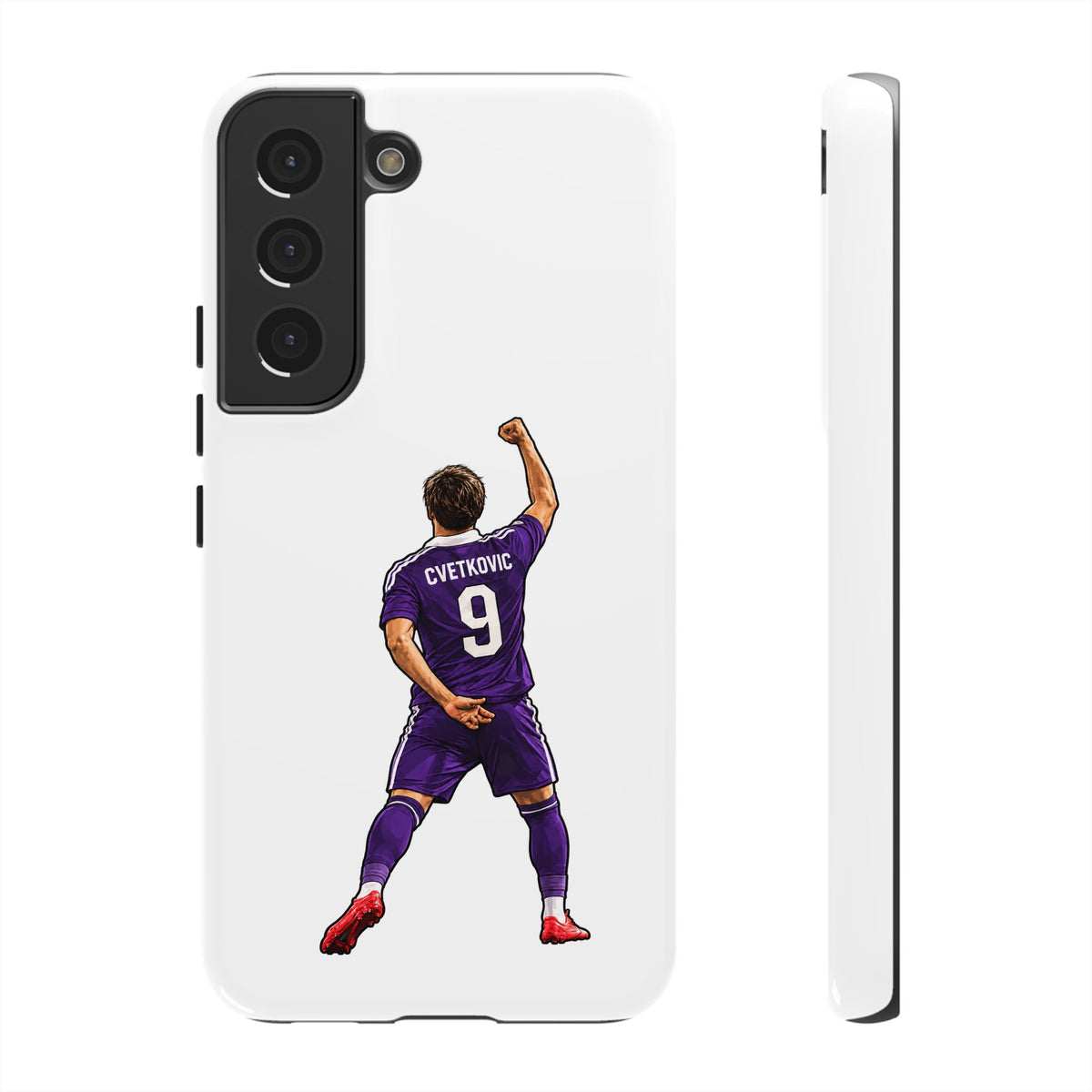 "Cvetkovic" Phone Case "Wit / Mauve"