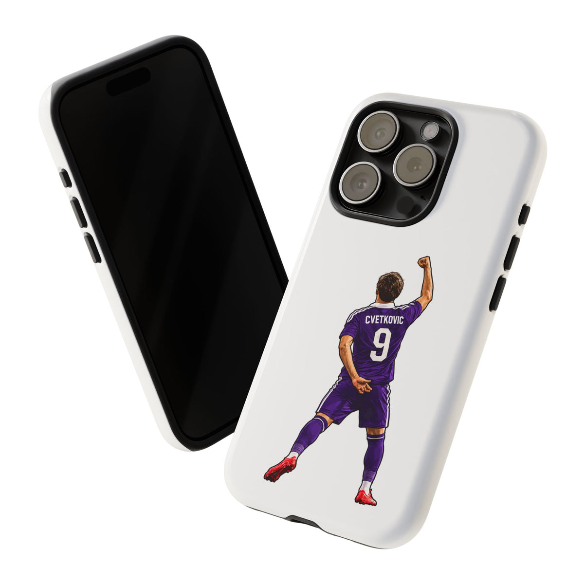 "Cvetkovic" Phone Case "Wit / Mauve"