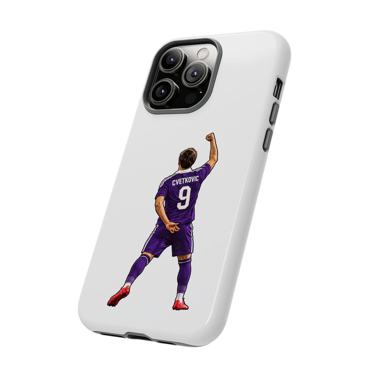 "Cvetkovic" Phone Case "Wit / Mauve"