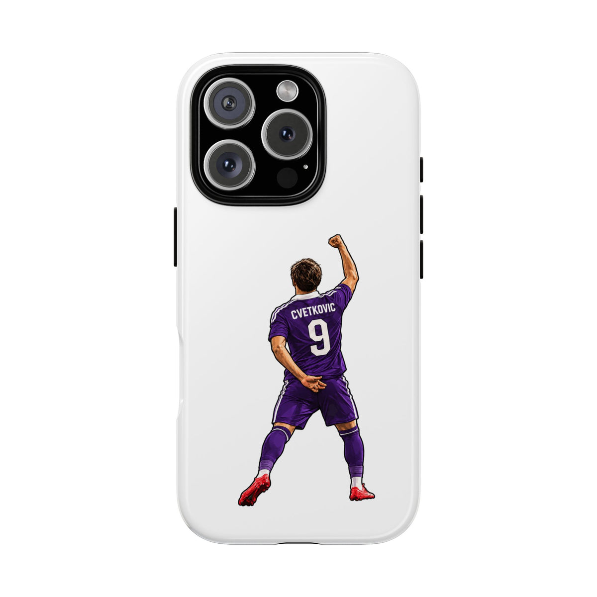 "Cvetkovic" Phone Case "Wit / Mauve"