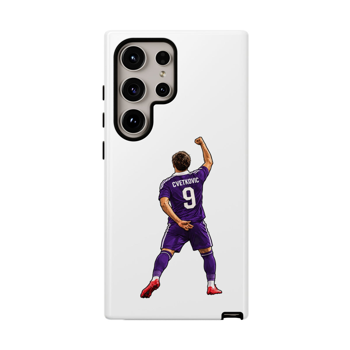 "Cvetkovic" Phone Case "Wit / Mauve"