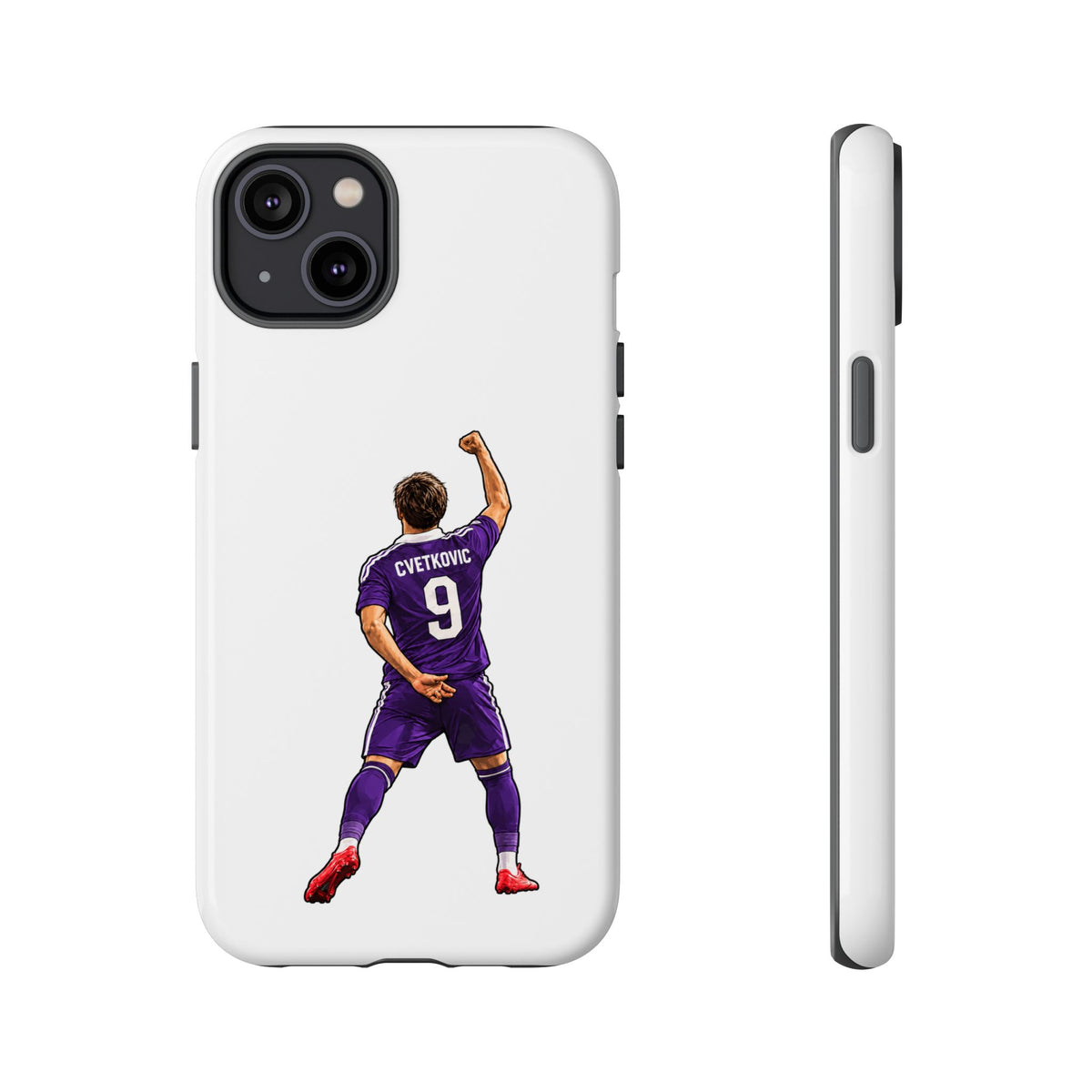 "Cvetkovic" Phone Case "Wit / Mauve"