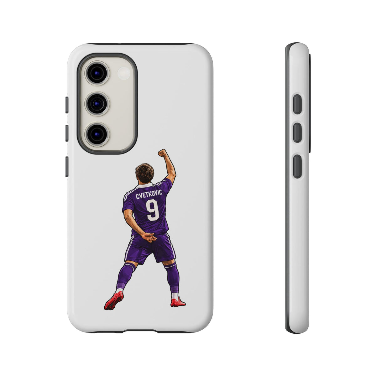"Cvetkovic" Phone Case "Wit / Mauve"