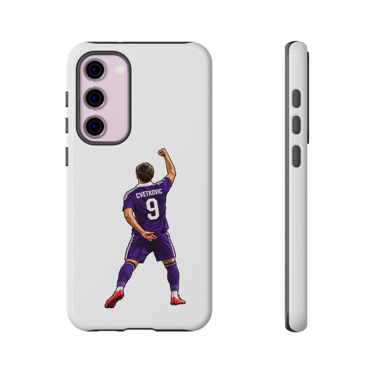 "Cvetkovic" Phone Case "Wit / Mauve"