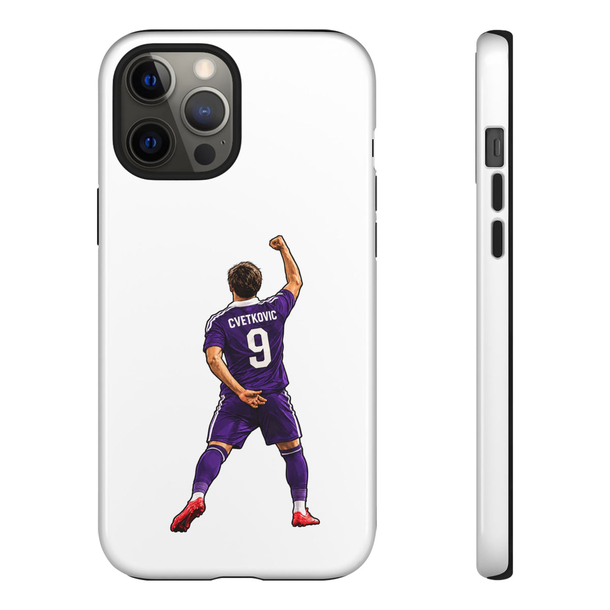 "Cvetkovic" Phone Case "Wit / Mauve"