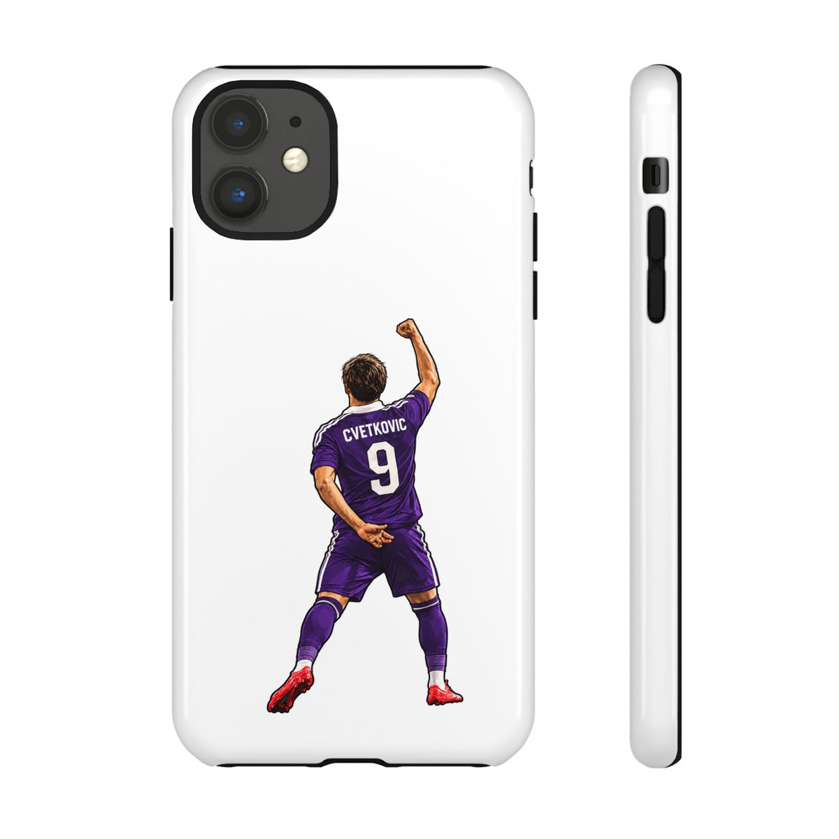 "Cvetkovic" Phone Case "Wit / Mauve"