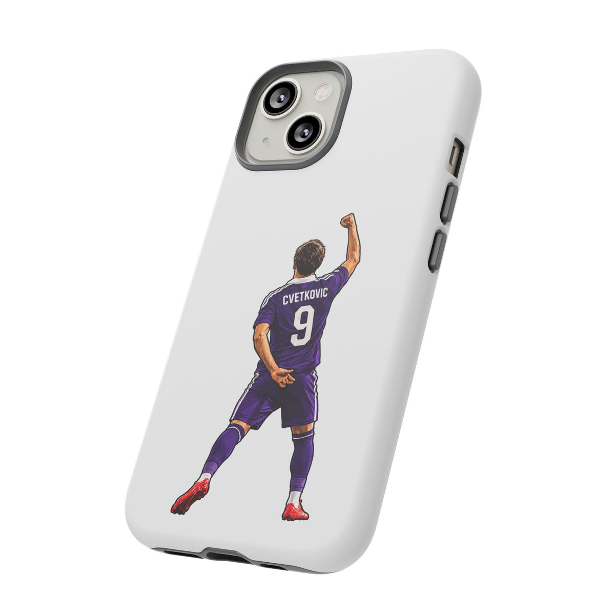 "Cvetkovic" Phone Case "Wit / Mauve"