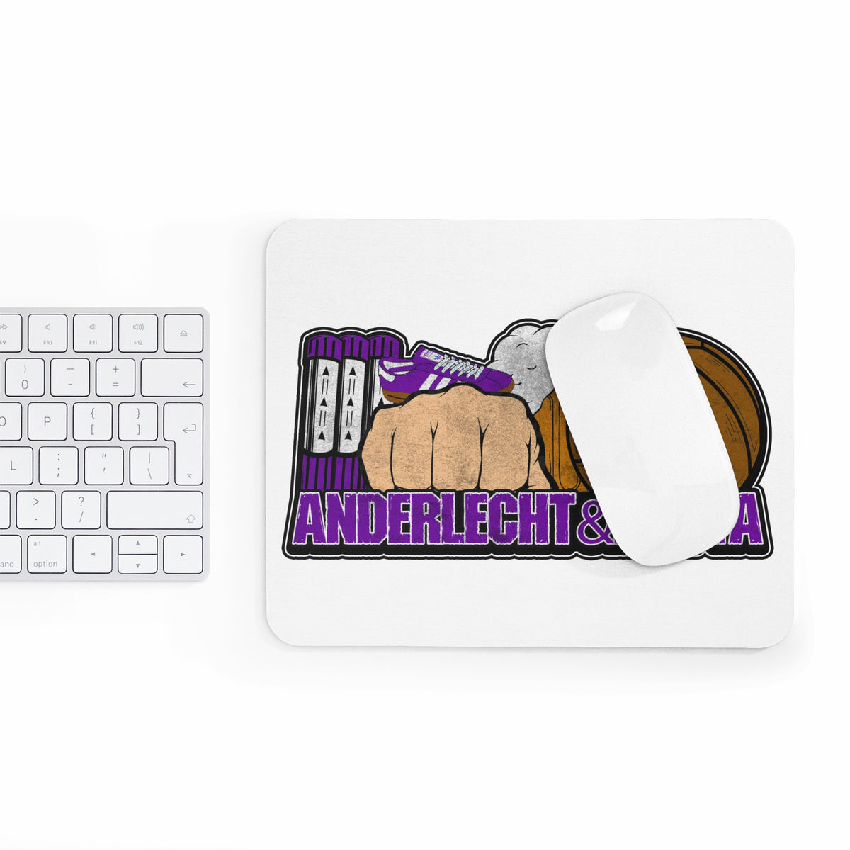 Anderlecht & Basta Mousepad