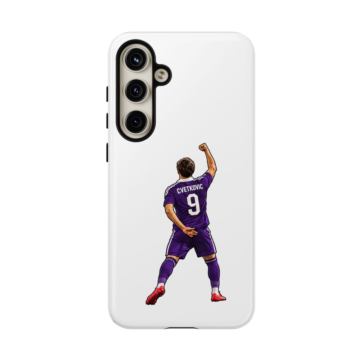 "Cvetkovic" Phone Case "Wit / Mauve"