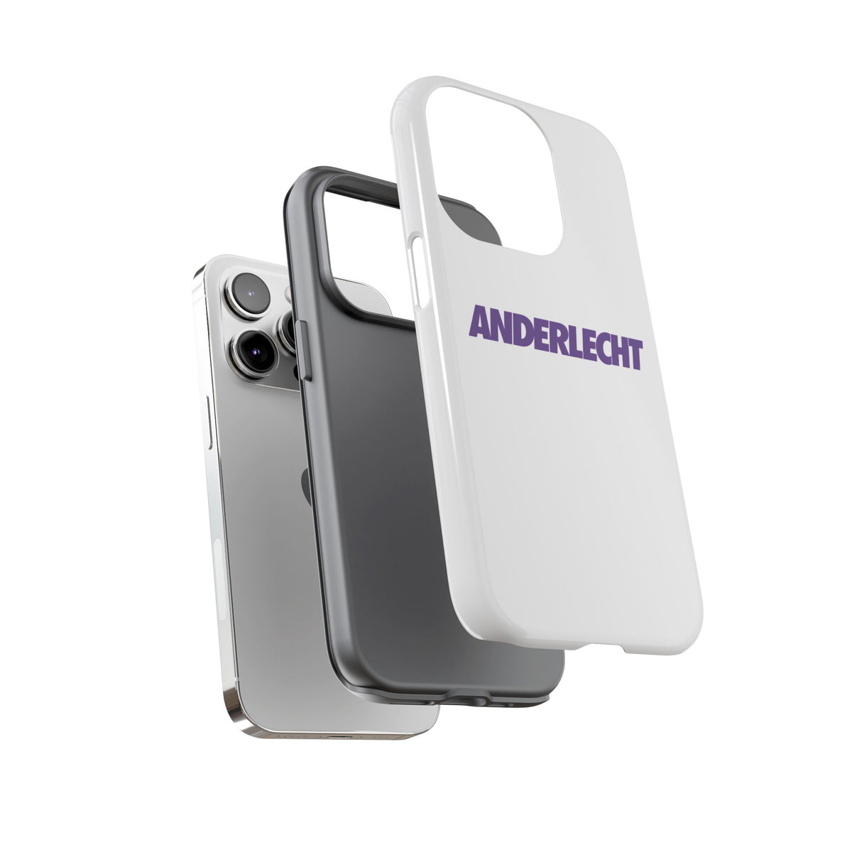 "Anderlecht" Phone Case "Wit / Mauve"