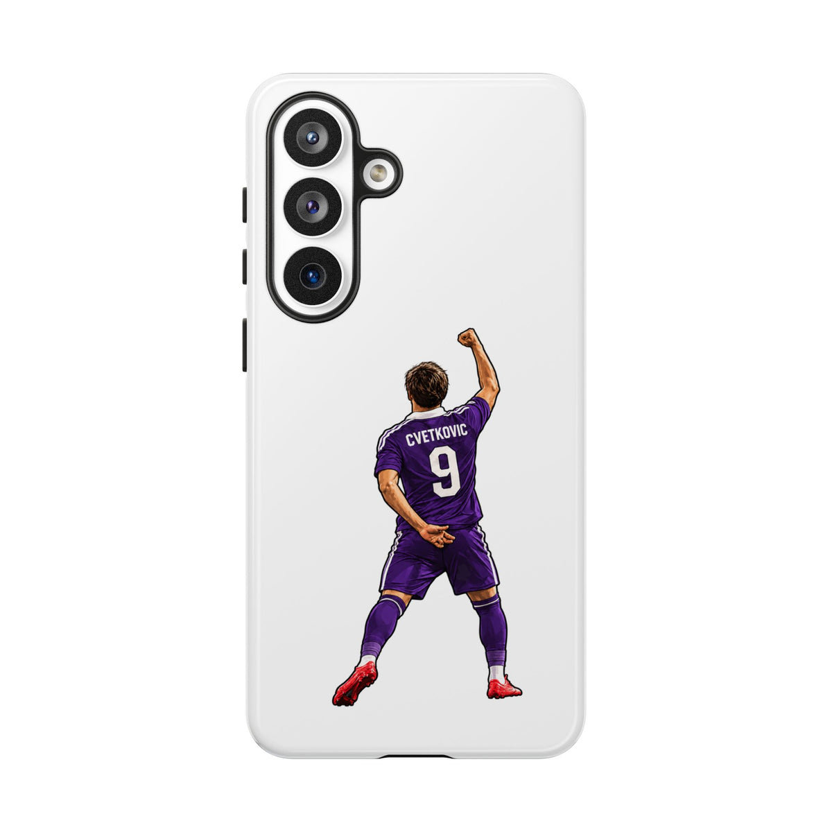 "Cvetkovic" Phone Case "Wit / Mauve"