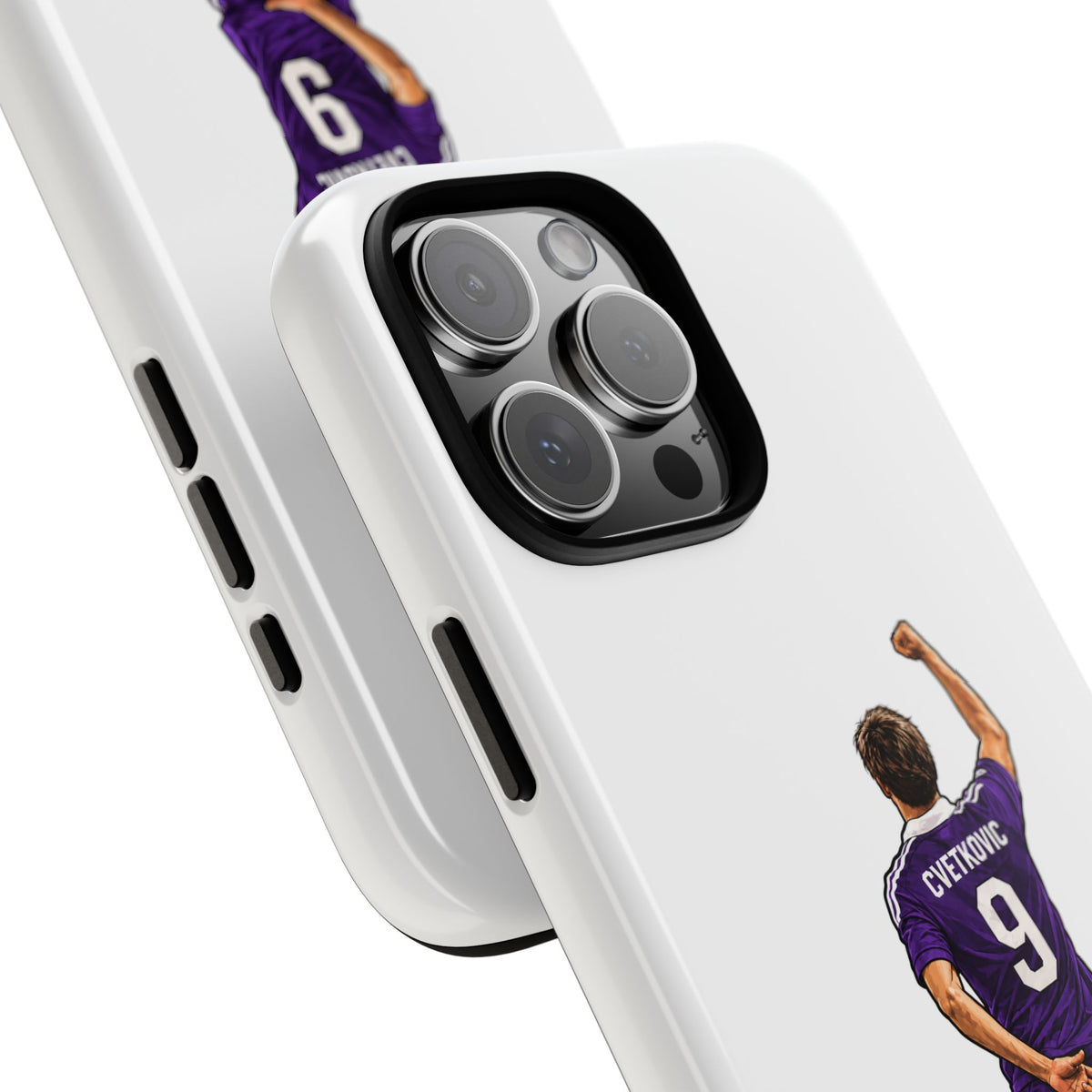 "Cvetkovic" Phone Case "Wit / Mauve"