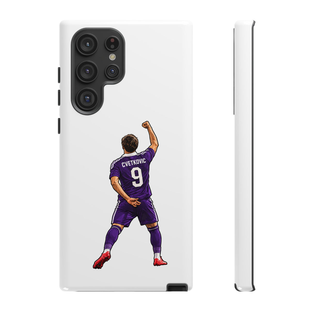 "Cvetkovic" Phone Case "Wit / Mauve"