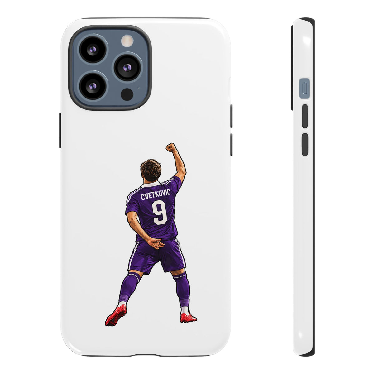 "Cvetkovic" Phone Case "Wit / Mauve"