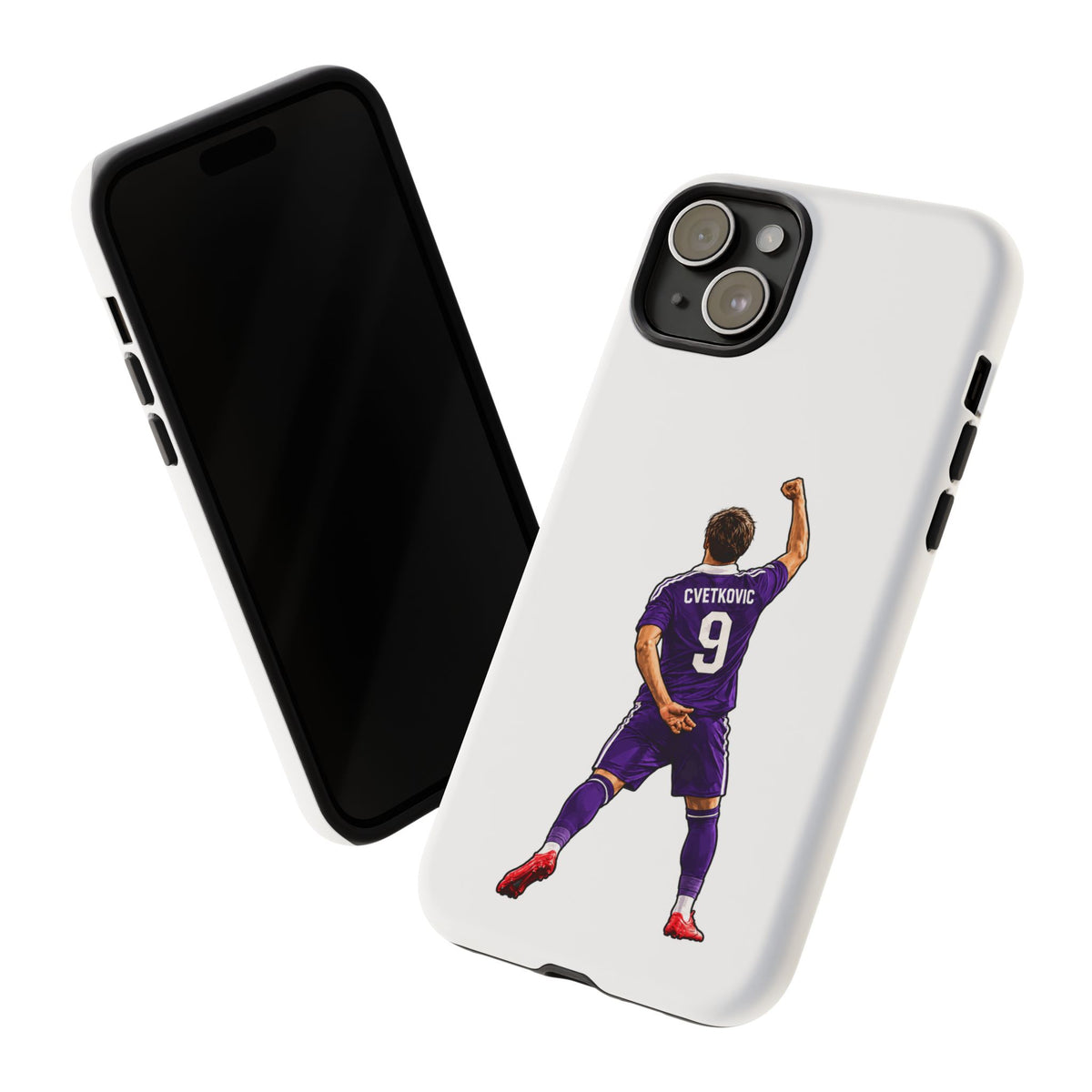 "Cvetkovic" Phone Case "Wit / Mauve"