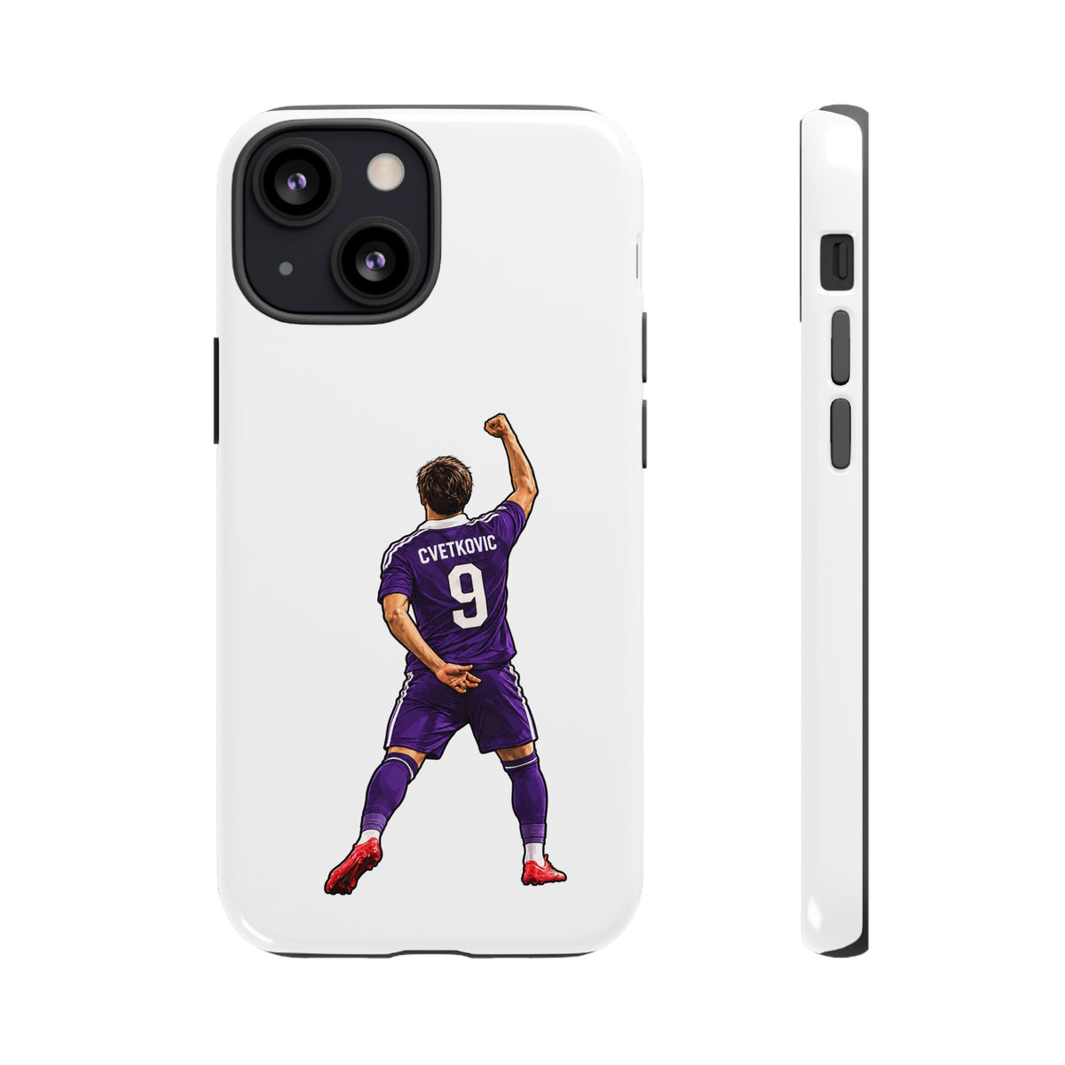 "Cvetkovic" Phone Case "Wit / Mauve"