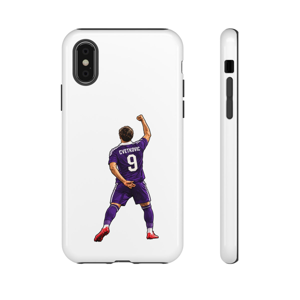 "Cvetkovic" Phone Case "Wit / Mauve"