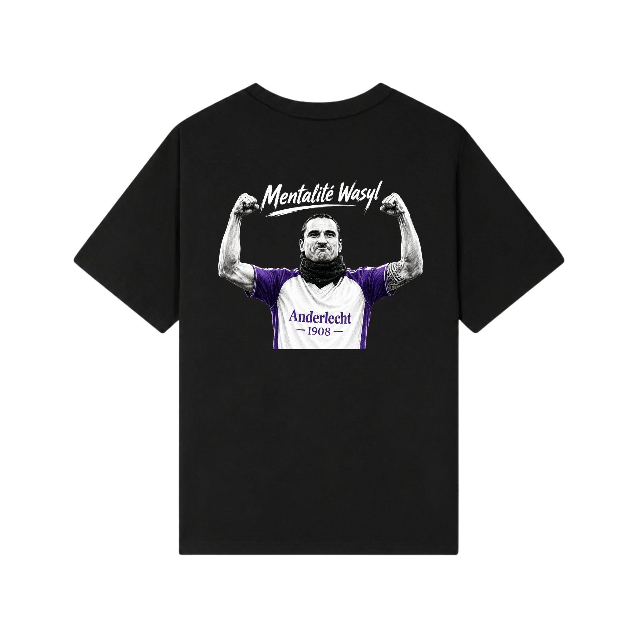 Mentalité Wasyl T-Shirt "Zwart"