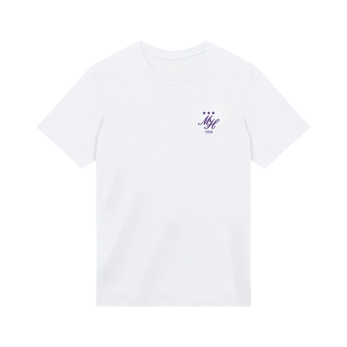 "ANDERLECHT" T-Shirt "Mauve / Wit"