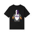 Mentalité Bruxelloise T-Shirt "Zwart / Wit"