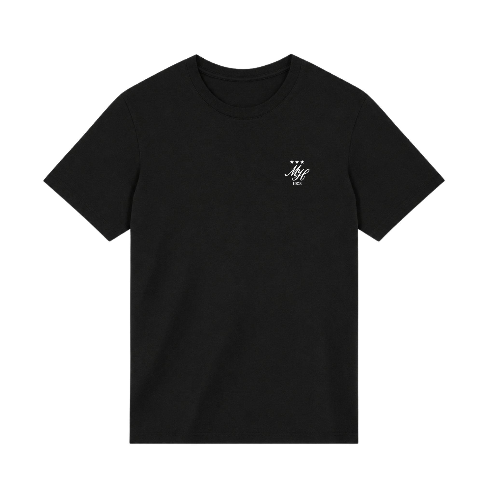 Mentalité Bruxelloise T-Shirt "Zwart / Wit"