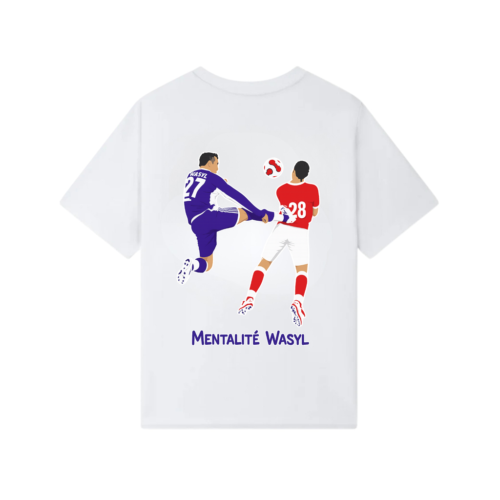 Mentalité Wasyl vs Liegi T-Shirt "Wit"