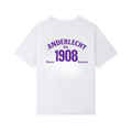 BXL 1908 T-Shirt "Wit / Mauve"