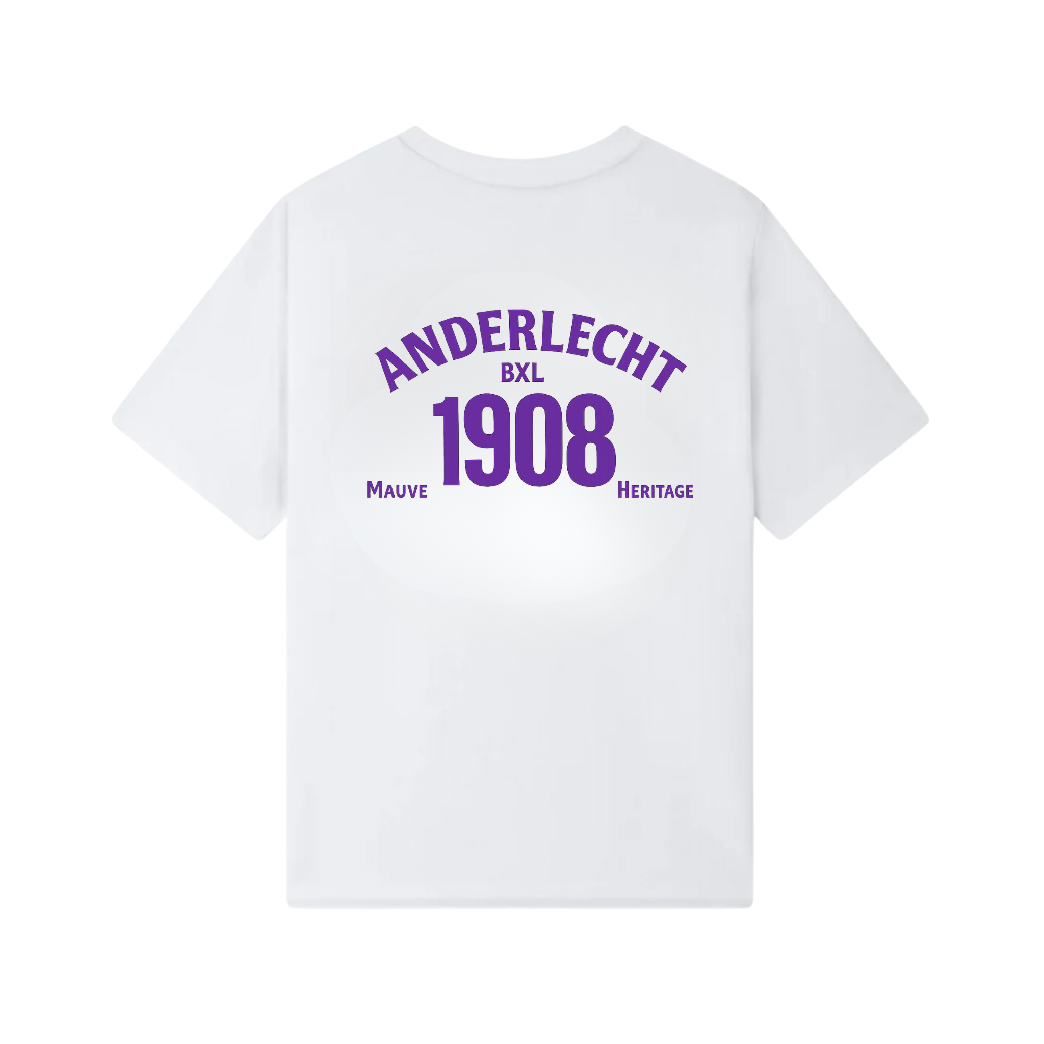 BXL 1908 T-Shirt "Wit / Mauve"