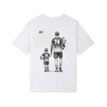 Nathan De Ket T-Shirt "Wit / Zwart"