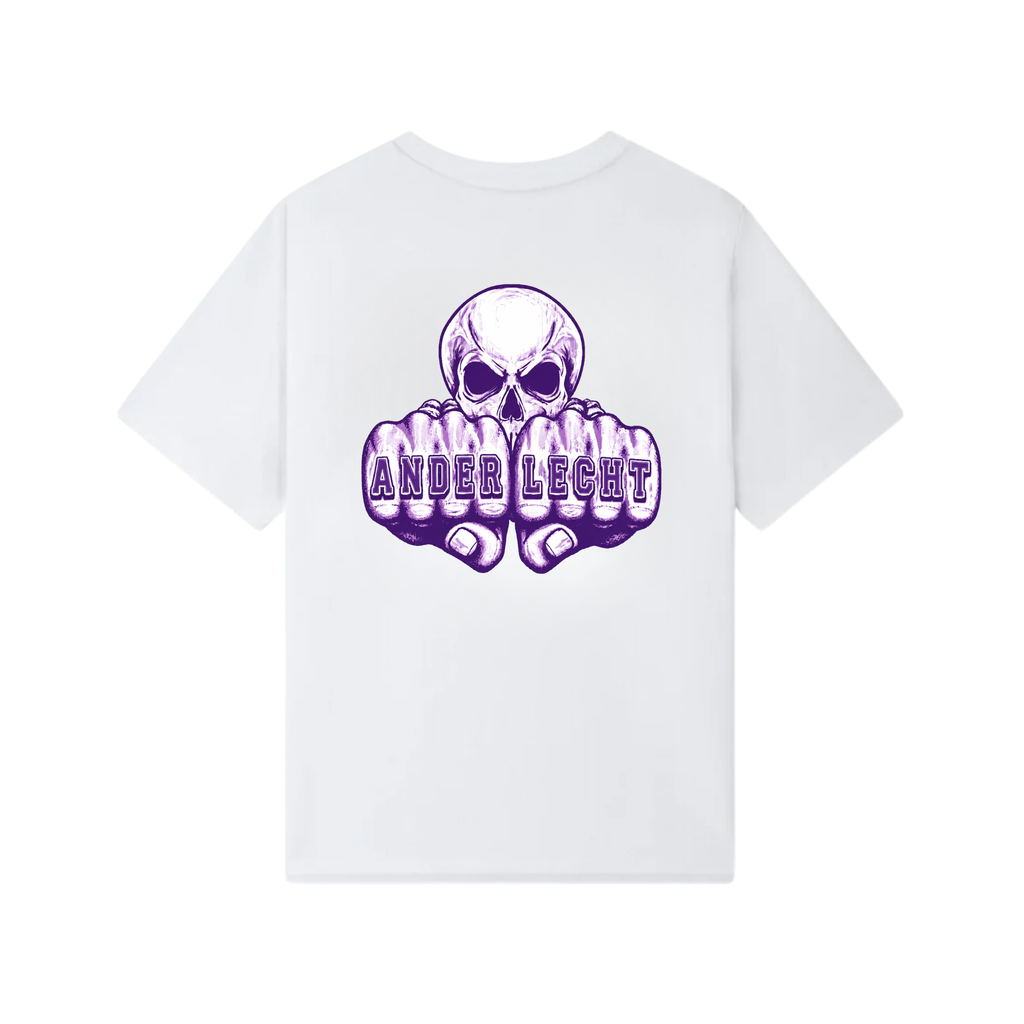"ANDERLECHT" T-Shirt "Mauve / Wit"