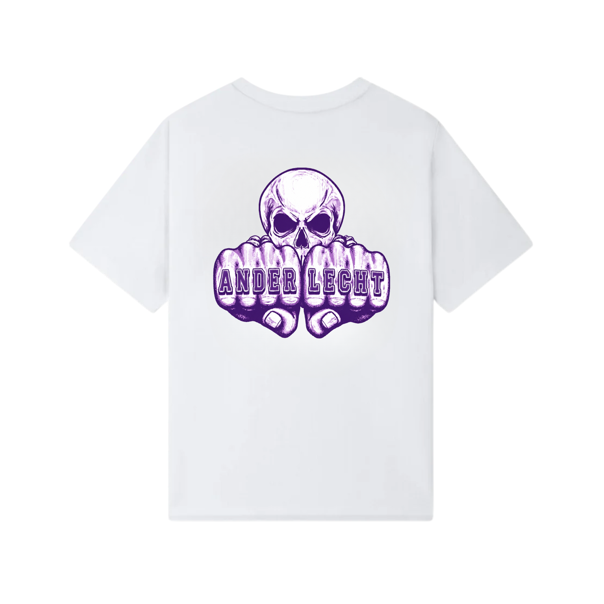 "ANDERLECHT" T-Shirt "Mauve / Wit"